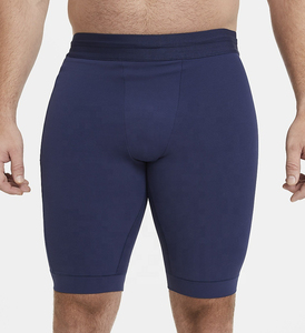 High Quality Sporty Solid Men Compression <b>Shorts</b> Eco-Friendly Breathable Quick Dry Gym Wear Spandex/<b>Polyester</b> Material - Product Image 5