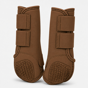 Bottes de sport pour chevaux en néoprène absorbant les chocs, pour l'équitation, l'entraînement, la course, le saut d'obstacles, l'utilisation en écurie, avec un confort sécurisé - Product Image 4