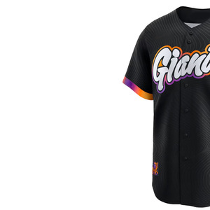 Maillot de baseball premium à boutons, respirant, uniforme sportif léger, tenue d'équipe, production en gros en usine - Product Image 3