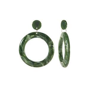 Lightweight <b>Resin</b> Earrings Handcrafted Smooth Polish Trendy Design Durable Quality Fashion <b>Jewellery</b> Beading Supplies RR - Product Image 5