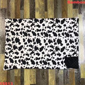 Manta de bebé suave y personalizada de punto con diseño de seta y oruga, cómoda para dormir, tejida naturalmente, al por mayor, de bambú orgánico, spandex y minky - Product Image 4