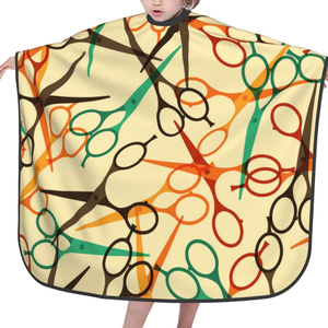 Cape de Salon pour Enfants Légère Imperméable Tissu de Coiffure Haute Qualité Vente en Gros Couleur Unique 2026 - Product Image 4