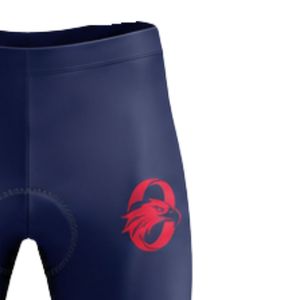 Leggings de Ciclismo para Hombre y Mujer, Color Azul Oscuro y Rojo, Largos, Acolchados, Elásticos, Ropa Deportiva para Ciclismo de Carretera - Product Image 5