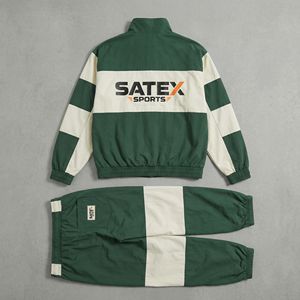 Chaqueta Deportiva con Capucha, Diseño Nuevo, Estampada, Unisex, Bloques de Color, Ligera, de Nailon, Secado Rápido, Servicio OEM Personalizado - Product Image 5