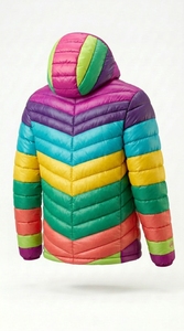<b>Men</b> Coated <b>Camouflage</b> Formal Puffer <b>Jacket</b> Comfortable Spring Style Lightweight Soft Fabric Warm Outdoor Wear - Product Image 6