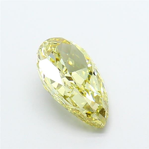 Glorioso Diamante Amarillo Intenso Cultivado en Laboratorio, Piedra Suelta Brillante Tipo 2A, Certificado de Alta Calidad para Joyería - Product Image 2