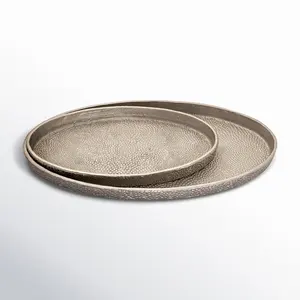 Bandeja Decorativa Contemporánea de Plástico PP, Accesorios de Diseño para Mesa, Decoración Artesanal para Bodas y Fiestas - Product Image 2