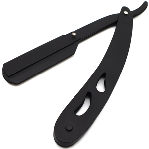Premium Disposable <b>Straight</b> <b>Razor</b> Stainless Steel Single Blade Barber Tool for Face Body Hair Styling Custom Logo - Product Image 1