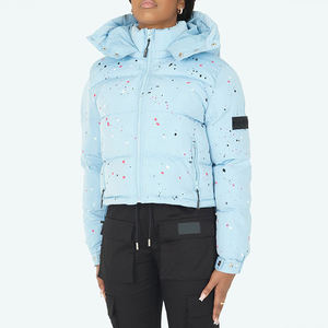 Veste matelassée avec doublure en sherpa, fermeture éclair, manteau d'hiver classique, style décontracté, couleur unie, rembourrage en polyester, standard, chaud, pour homme - Product Image 1