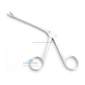 SURGICAL STAINLESS STEEL WILDE ETHMOID EXENTERATION FORCEPS 5.5MMX11MM JAWS, 4 1/2IN - Product Image 6