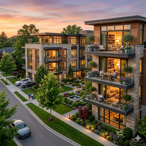 Portes de cuisine modulaires de luxe écologiques personnalisées JY Project, ensemble de meubles muraux modernes européens en MDF, prêt à assembler (RTA) - Product Image 1