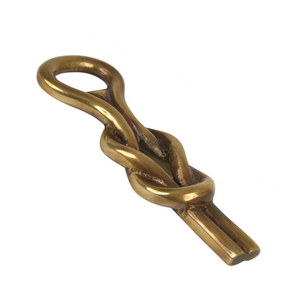 Décapsuleur en laiton doré écologique en forme de nœud pour bouteilles de bière - Product Image 5