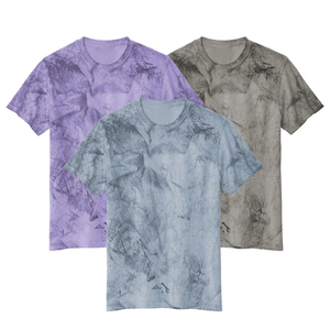 T-shirt ajusté à col rond avec logo personnalisé, T-shirt tie-dye pour hommes, T-shirt de sport pour hommes, T-shirt tie-dye pour hommes en coton - Product Image 1