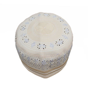Ready Stock Prayer Cap for Men Soft Cotton <b>Islamic</b> Kufi Hat Fast Delivery Bulk Eco-Friendly - Product Image 4