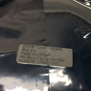 AMAT 0200-09840 <b>Ring</b>, Universal, <b>Ceramic</b> - Trusted Global Legacy Semiconductor Equipment and Parts at - Product Image 2