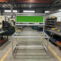Table de travail électronique en alliage pour mécaniciens industriels, modèle JS-80012, marque OEM ODM, pour applications en salle blanche, tolérance de 3%, livraison 8-14 jours