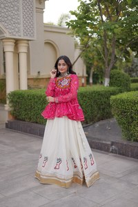 Lehenga Choli et Chaniya Choli Gujarati les plus vendus pour la danse de Garba et Dandiya, disponibles à prix abordable - Product Image 6