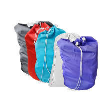 Custom Logo <b>Large</b> Heavy Duty 420D Nylon Waterproof Drawstring Bag Hospital Folding Laundry Travel Dirty Cloths Dust <b>Bin</b> - Product Image 3