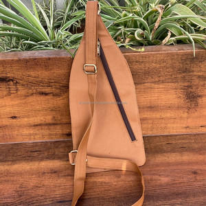 Custom Cowhide Minimalist High Quality Portable Women Chest <b>Bag</b> Genuine Leather Zipper New Fashion Business <b>Shoulder</b> <b>Bag</b> for <b>Men</b> - Product Image 6