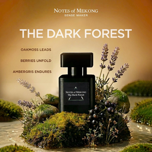 Parfum de Luxe pour Homme 30ml Eau de Parfum Longue Durée Parfum Boisé Frais NOTES DE MEKONG La Forêt Noire Bois de Pomme Sportif - Product Image 1