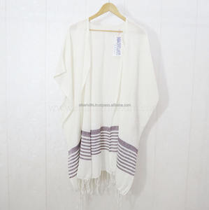 Luxury Personalised Hooded Beach <b>Towel</b> Comfortable Cotton Cover Ups From India with Multi-Colour Inspired by Turkish Style - Product Image 3