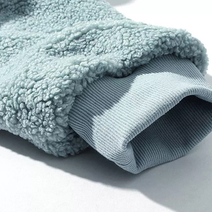 <b>Men's</b> Hooded Fleece Sweatshirt Solid Color Oversized Fit Casual Winter Wear With Pocket Breathable Regular Sleeve <b>Men's</b> <b>Hoodies</b> - Product Image 4
