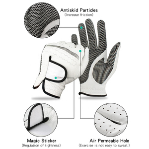 Bana Brothers Sports Golf Gloves Durable Sheepskin Professional Enhanced Anti-Slip <b>Grip</b> Lightweight Anti-UV Men's - Product Image 4