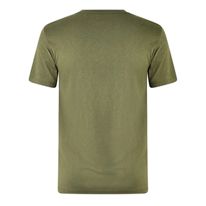 เสื้อเชิ้ตแขนสั้นพิมพ์ลายสีม่วงสำหรับผู้ชาย ลายต้นสน ปกคอพับ ผ้าป๊อปลินระบายอากาศ สไตล์ฤดูร้อน - Product Image 3