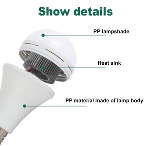 Lampadina LED Ricaricabile 12W con Batteria di Backup E27, Lampadina LED di Emergenza Bianco Caldo 4000K, Corpo in Alluminio, Alimentazione AC - Product Image 3