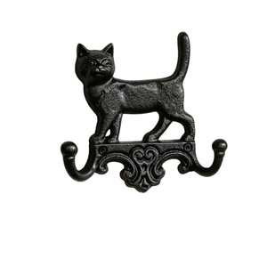 Gancho de Pared Rústico de Hierro Fundido con Diseño de Asta de Ciervo, Perchero Vintage de Múltiples Ramas para Abrigos y Toallas, Colgador de Pared de Alta Resistencia - Product Image 5