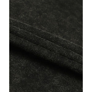 T-shirt femme délavé à l'acide 100% Coton Coupe ample Crop top Manches courtes Teint uni En promotion Respirant Haute qualité - Product Image 6