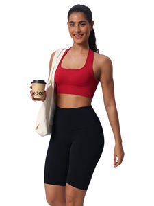 Sujetador deportivo de fitness para mujer, copa completa, espalda cruzada, sin aros, soporte ajustable, tirantes cómodos, ropa interior para correr y yoga - Product Image 3