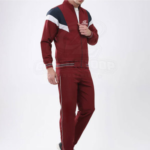 Custom Printing Brand Logo Eco-Friendly Casual Solid Men Tracksuit Breathable Lightweight 100% Cotton <b>Track</b> <b>Jacket</b> Sweatpants - Product Image 3