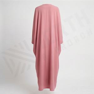 Robe Abaya en Chiffon à Capuche pour Femmes, Style Musulman, Longue, Modeste, Simple, Couleur Personnalisée, Logo Personnalisé, Vêtements de Mode - Product Image 2
