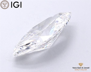 Diamant de laboratoire CVD certifié IGI, taille marquise, 2,50 carats, clarté VVS1, couleur E, pour une bague de chef-d'œuvre exclusive - Product Image 5