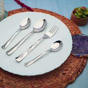 premium spoon fork set for dining table wedding gift luxury <b>cutlery</b> set royal style <b>gold</b> flatware set dining <b>cutlery</b> odern <b>gold</b> - Product Image 3