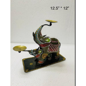 Artesanía Metálica Decorativa para el Hogar, Adorno de Mesa Art Deco, Componentes Metálicos Tallados y Moldeados a Mano, Recubiertos con Polvo, Ecológicos, para Regalo de Jubilación - Product Image 3