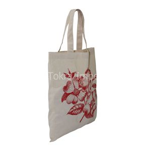 ถุงช้อปปิ้งผ้าแคนวาสขนาด 8 ออนซ์ ผ้าฝ้ายธรรมชาติ สำหรับใส่ของชำและใช้เป็นสื่อโฆษณา - Product Image 2