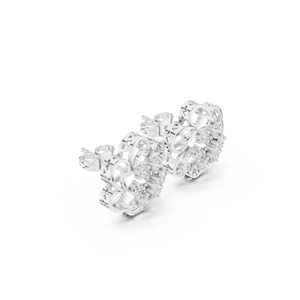 Pendientes colgantes Crezy Jewels con forma geométrica de 10K para mujer - Product Image 6