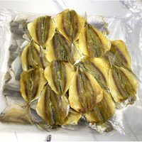 Snack de Pescado Premium de Trevally con Rayas Amarillas Secado al Sol y Perfectamente Condimentado con Especias, Venta al por Mayor