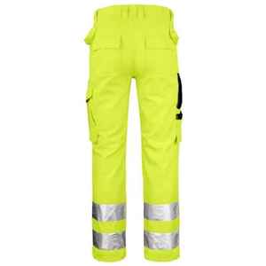 Pantalones de Trabajo Impermeables para Hombre, con Múltiples Bolsillos y Rodillas Reforzadas con PE, Pantalones Tácticos con Cinta Reflectante - Product Image 3