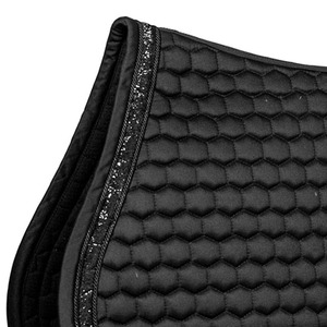 Tapis de selle en tissu polyester scintillant pour le dressage et le saut d'obstacles, prix raisonnables, équipement équestre - Product Image 5