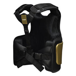 Protection corporelle respirante pour l'entraînement de boxe, en cuir et matière PU, pour entraînement professionnel de boxe. - Product Image 4