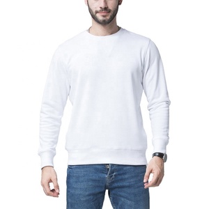 Sweat-shirt à manches raglan et col montant personnalisé pour hommes 100% coton Sweat-shirt brodé à col rond vierge de haute qualité pour hommes - Product Image 1