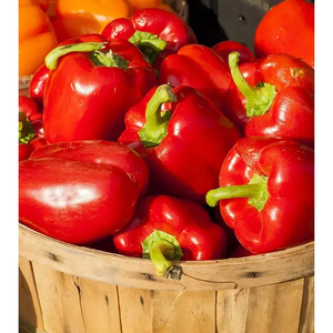 Pimiento Rojo de Primera Calidad, Cosecha Fresca, con Dulzura Natural para Cocinar Saludablemente a Diario - Product Image 1