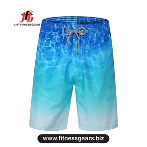 Shorts décontractés pour hommes de haute qualité, confortables, respirants, écologiques, séchage rapide, mode estivale, motif uni, taille élastique - Product Image 3