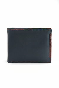 Tarjetero de Cuero Genuino Personalizado al por Mayor, Cartera de Hombre de Alta Calidad, Cartera Suave para Hombre con Detalles de Costuras y Ribetes - Product Image 2