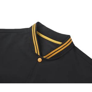 Haute qualité personnalisé hommes 100% laine écologique coupe-vent antibactérien respirant hiver varsity veste grande taille brodé - Product Image 3