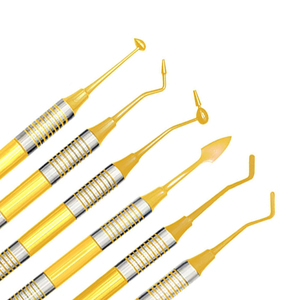Nuevo Kit de Instrumentos Dentales Compuestos XELTECH SURGICAL, 6 Piezas, Juego de Raspadores Dentales con Punta Plateada, Calidad Manual Grado A+, CE - Product Image 4