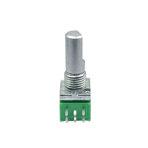 Haute qualité 9mm en plastique isolé arbre linéaire B10K Union fabriqué en usine faveur Offre Spéciale potentiomètre rotatif manchon rhéostats - Product Image 4